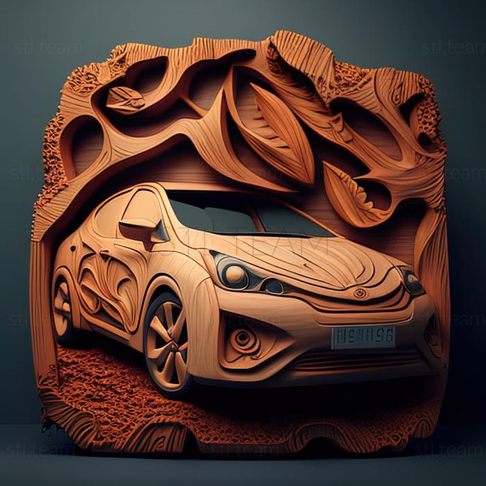 3D model Toyota Prius (STL)